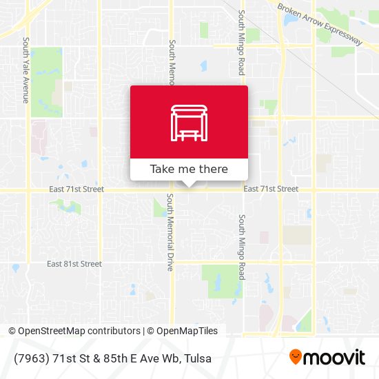 Mapa de (7963) 71st St & 85th E Ave Wb