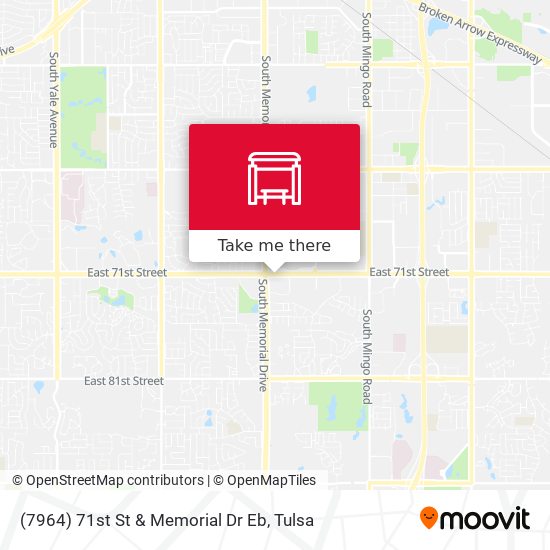 Mapa de (7964) 71st St & Memorial Dr Eb