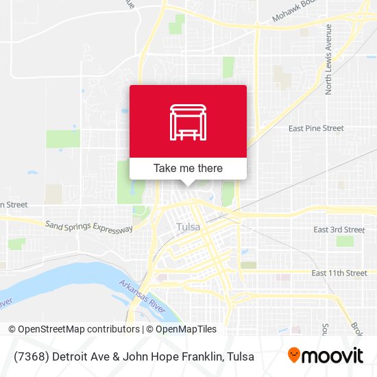 Mapa de (7368) Detroit Ave & John Hope Franklin