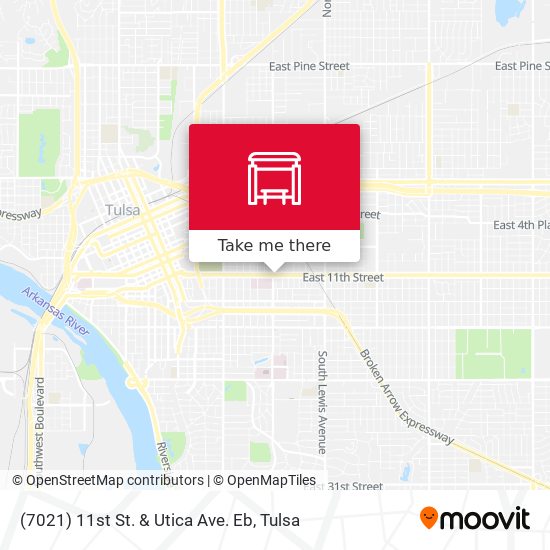 (7021) 11st St. & Utica Ave. Eb map