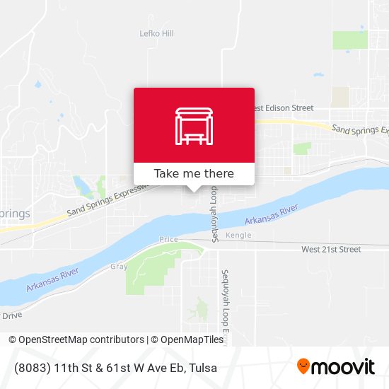 (8083) 11th St & 61st W Ave Eb map