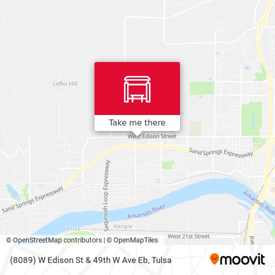 (8089) W Edison St & 49th W Ave Eb map