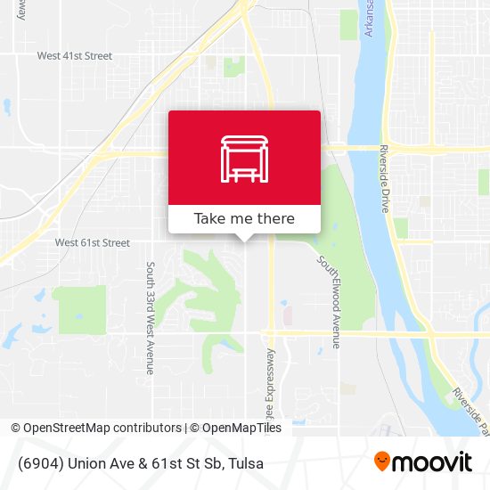 Mapa de (6904) Union Ave & 61st St Sb