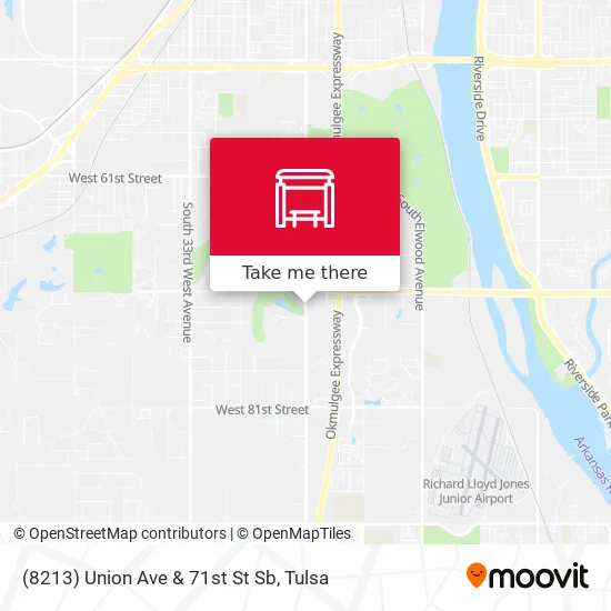 Mapa de (8213) Union Ave & 71st St Sb