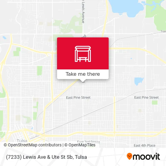 Mapa de (7233) Lewis Ave & Ute St Sb