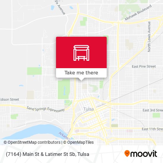 (7164) Main St & Latimer St Sb map
