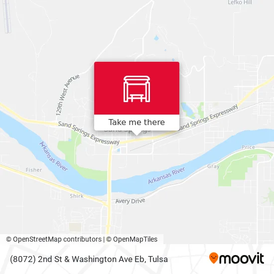 Mapa de (8072) 2nd St & Washington Ave Eb