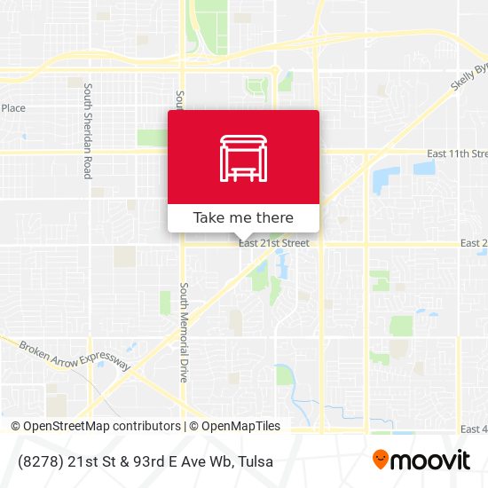 (8278) 21st St & 93rd E Ave Wb map