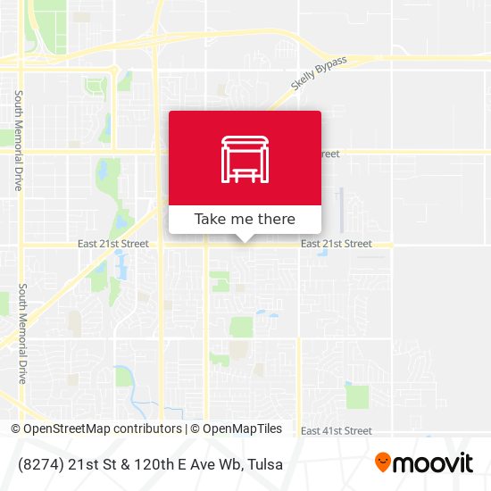 (8274) 21st St & 120th E Ave Wb map
