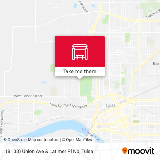 Mapa de (8103) Union Ave & Latimer Pl Nb
