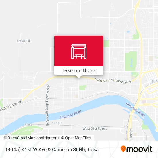 Mapa de (8045) 41st W Ave & Cameron St Nb