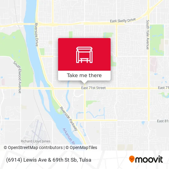 Mapa de (6914) Lewis Ave & 69th St Sb