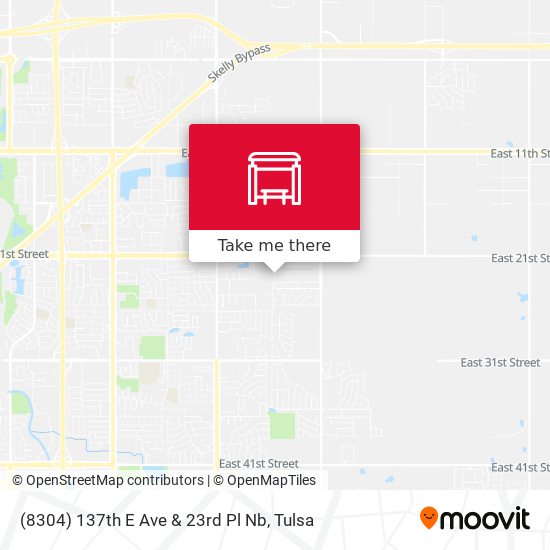(8304) 137th E Ave & 23rd Pl Nb map