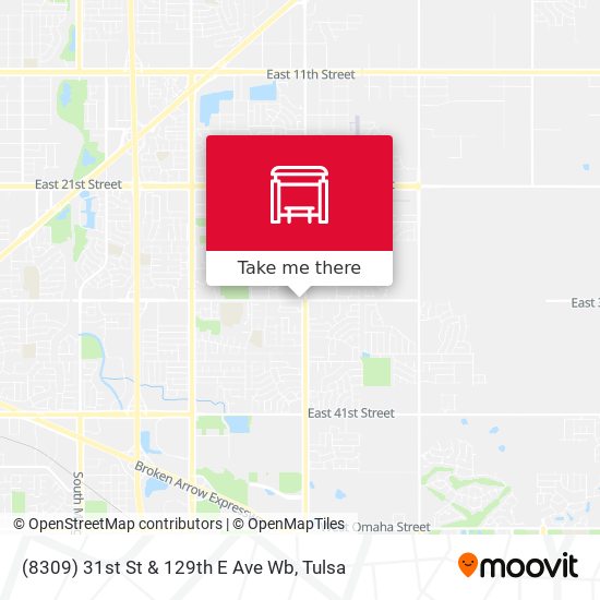 (8309) 31st St & 129th E Ave Wb map