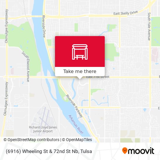 Mapa de (6916) Wheeling St & 72nd St Nb