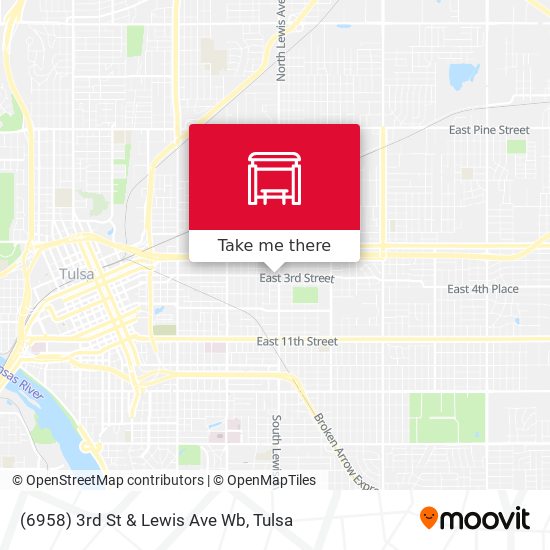 Mapa de (6958) 3rd St & Lewis Ave Wb