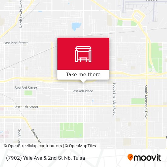 (7902) Yale Ave & 2nd St Nb map