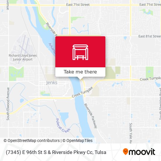 (7345) E 96th St S & Riverside Pkwy Cc map