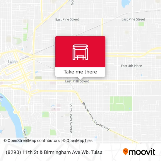 Mapa de (8290) 11th St & Birmingham Ave Wb