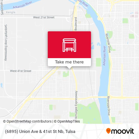(6895) Union Ave & 41st St Nb map
