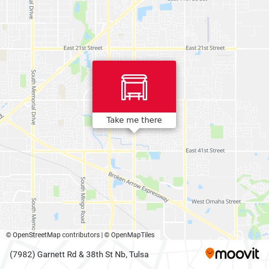 (7982) Garnett Rd & 38th St Nb map