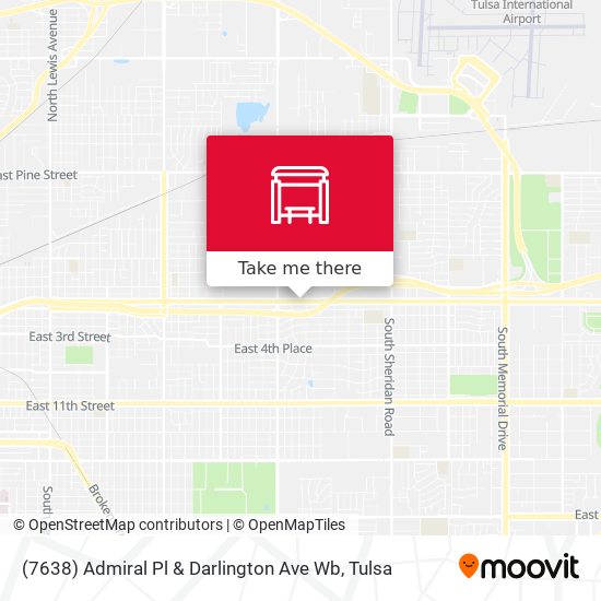 (7638) Admiral Pl & Darlington Ave Wb map