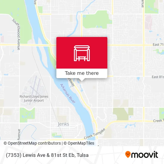 Mapa de (7353) Lewis Ave & 81st St Eb