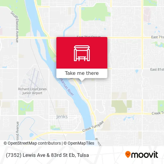 Mapa de (7352) Lewis Ave & 83rd St Eb