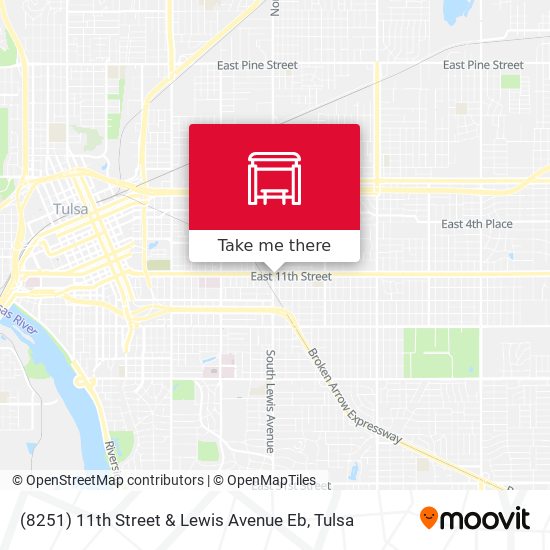 Mapa de (8251) 11th Street & Lewis Avenue Eb