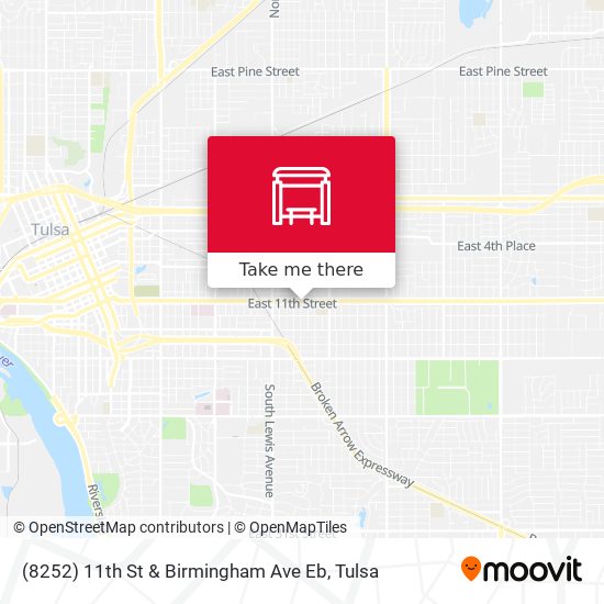 (8252) 11th St & Birmingham Ave Eb map