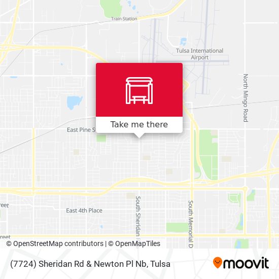 (7724) Sheridan Rd & Newton Pl Nb map
