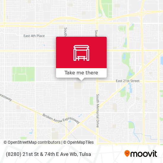 (8280) 21st St & 74th E Ave Wb map
