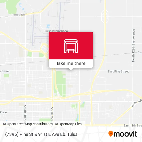 Mapa de (7396) Pine St & 91st E Ave Eb