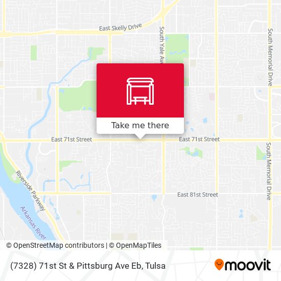 Mapa de (7328) 71st St & Pittsburg Ave Eb