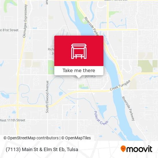 Mapa de (7113) Main St & Elm St Eb
