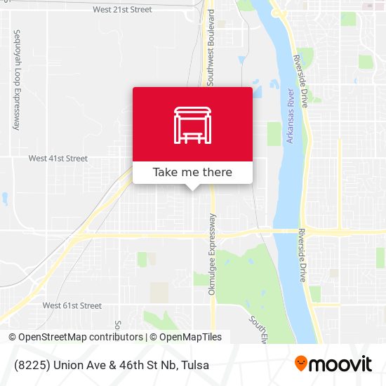 (8225) Union Ave & 46th St Nb map