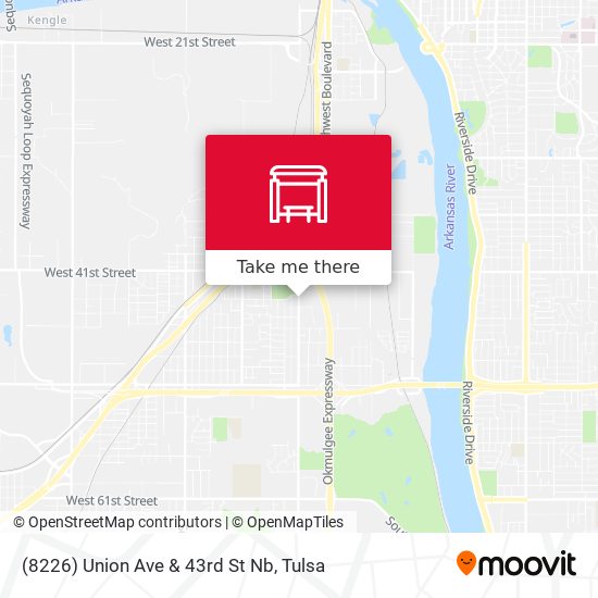 Mapa de (8226) Union Ave & 43rd St Nb