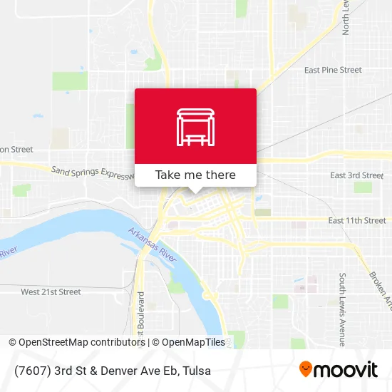 Mapa de (7607) 3rd St & Denver Ave Eb