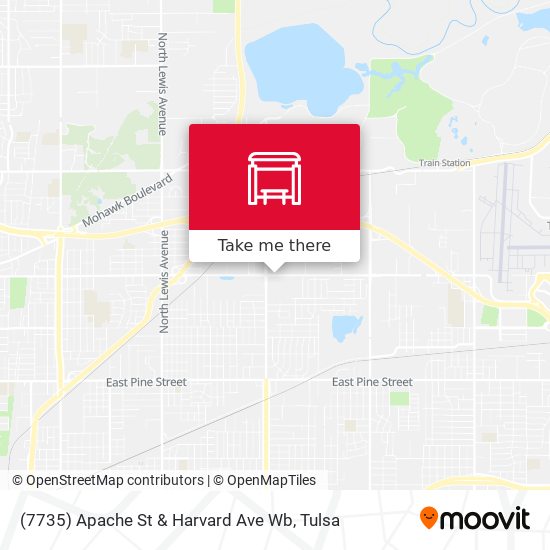 Mapa de (7735) Apache St & Harvard Ave Wb