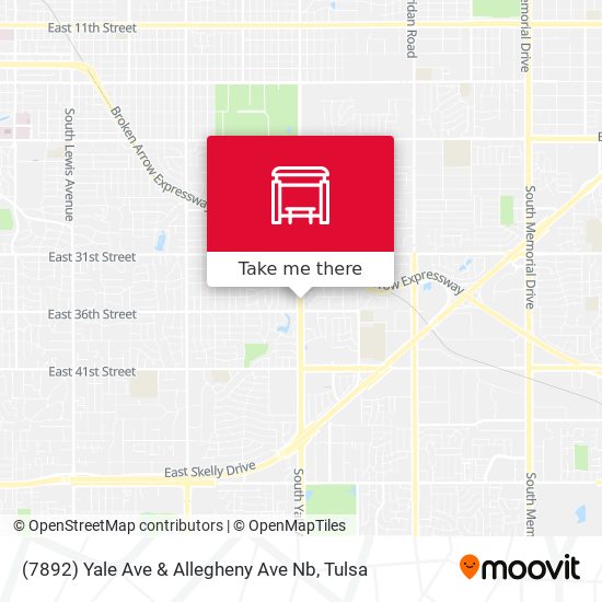 Mapa de (7892) Yale Ave & Allegheny Ave Nb