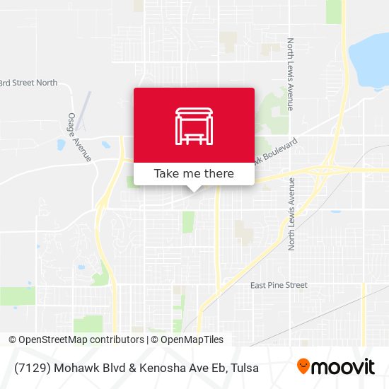 Mapa de (7129) Mohawk Blvd & Kenosha Ave Eb