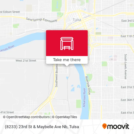 Mapa de (8233) 23rd St & Maybelle Ave Nb