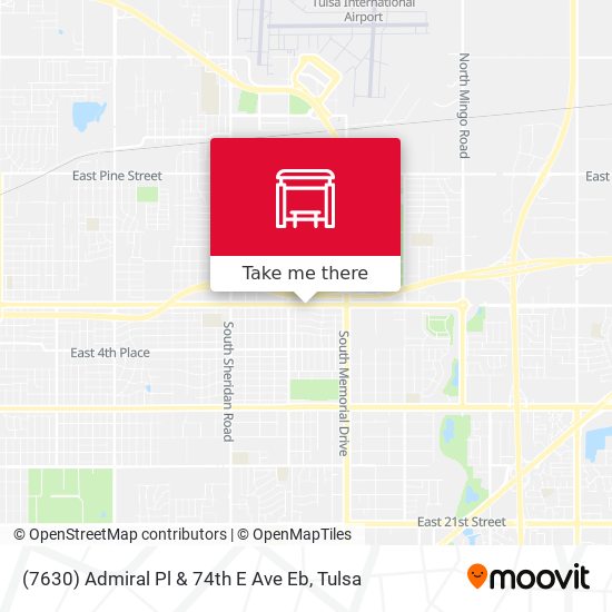 Mapa de (7630) Admiral Pl & 74th E Ave Eb