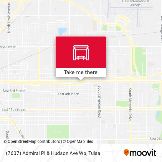 Mapa de (7637) Admiral Pl & Hudson Ave Wb