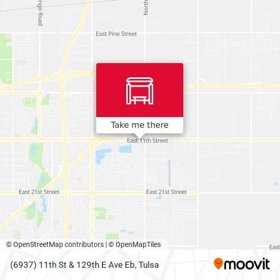 Mapa de (6937) 11th St & 129th E Ave Eb