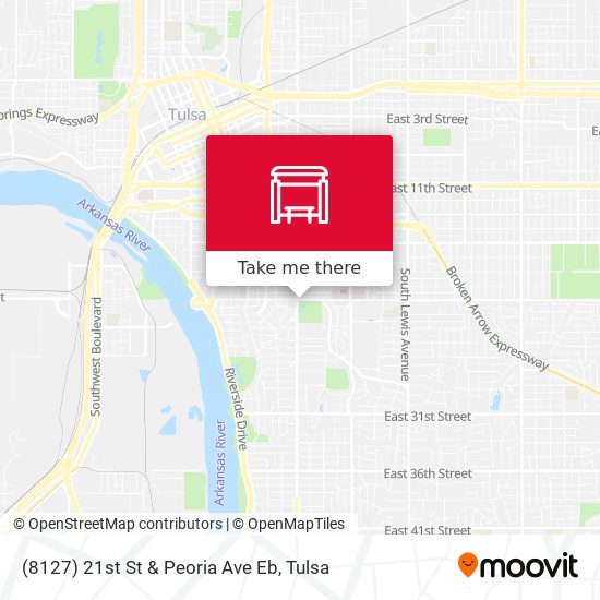 (8127) 21st St & Peoria Ave Eb map