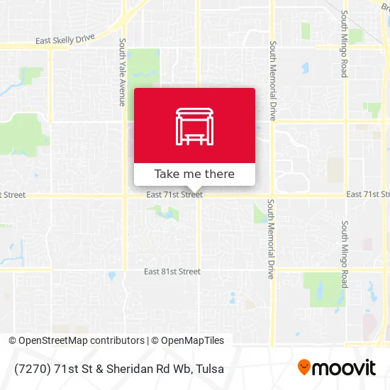 Mapa de (7270) 71st St & Sheridan Rd Wb