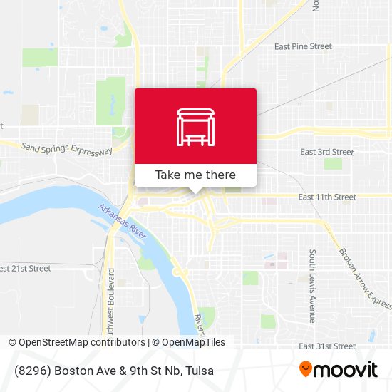 (8296) Boston Ave & 9th St Nb map