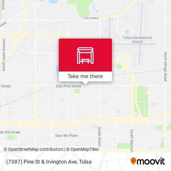 Mapa de (7387) Pine St & Irvington Ave