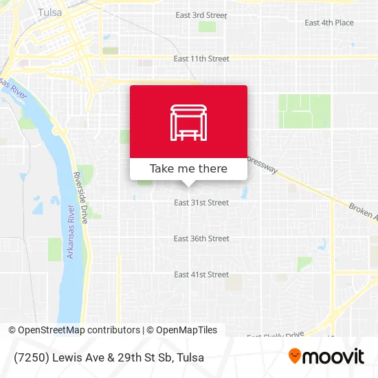 Mapa de (7250) Lewis Ave & 29th St Sb
